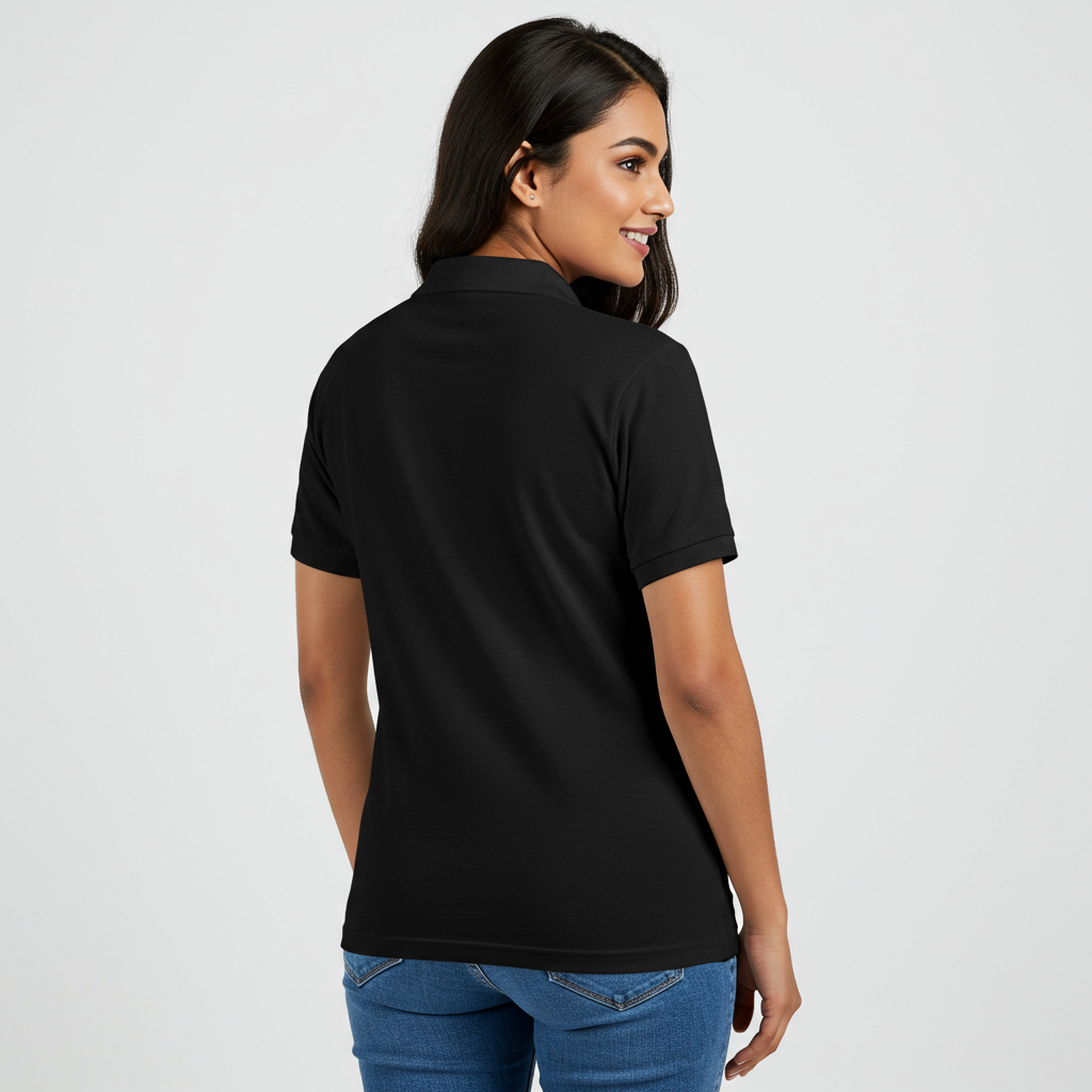 Black POLO T-shirt