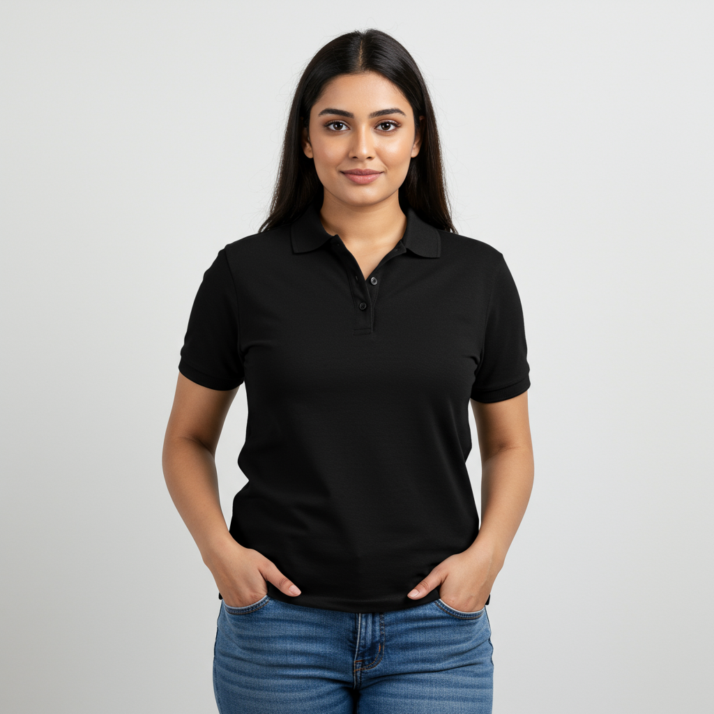Black POLO Tshirt
