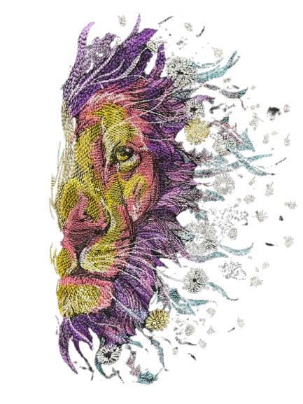 Lion Customized Over Sized unisex T-shirt