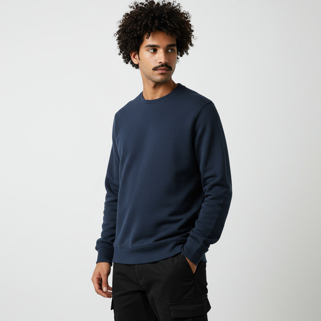 Navy blue sweatshirt